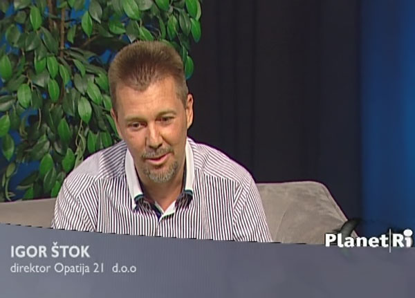 Direktor Opatije 21, Igor Štok - TV intervju